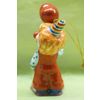 Ярославская майолика / Figurine "Clown with a balloon"