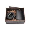 A set of "Favorite" passport cover + belt + gift box from wood