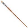 Pincel artístico profissional BRAUBERG ART "CLASSIC", cerdas, oval, nº 16, cabo longo