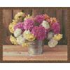 ВанГогВоМне / VanGogVoMne / Diamond mosaic "Asters and peonies" 40x50 cm