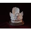 Тобольская фабрика художественных косторезных изделий / Tobolsk factory of art bone-carving products / Stand for mobile phone "Swan"