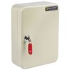 Locker (Key holder) for 48 BRAUBERG keys, 250x180x80 mm, with a lock, + 48 key rings, gray