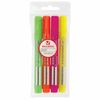 A set of highlighters BRAUBERG 4 PCs., ASSORTED, "Energy", line 1-3 mm