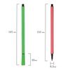 BRAUBERG markers, 12 colors, hexagon, striped, vented cap, plastic packaging