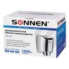 SONNEN HD-555 hand dryer, 1200 w, stainless steel, anti-vandal, chrome