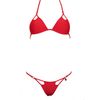 Francesca nude micro bikini swimsuit with sexy cut-out top and thong
