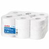 LAIMA / Toilet paper UNIVERSAL WHITE (System T2) 1-ply, 12 rolls of 200 meters, white