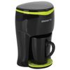 Coffee maker drip POLARIS PCM 0109, 350 W, 1 serving per cycle, 1 cup set, plastic, black