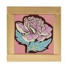 Chocolate greeting card "Peony"