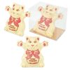 Sculpture of white chocolate "pardon me"