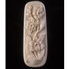 ORCHID AMULET from mammoth ivory