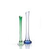 Гусевской Хрустальный завод / Crystal vase for flowers "Mono" large green