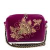 Торжокские золотошвеи / Velvet bag on a chain "Lianet"