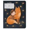 Альт / Notebook 18 y. line, foil stamping, "MAGIC FOXES" / 20 pcs.