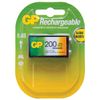 GP / Rechargeable battery Krona (20R8H, 6F22) Ni-Mh, 200 mAh, 1 pc. in blister