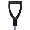 Snow shovel BERCHOUSE, plastic, 54x37 cm, height 130 cm, with aluminum handle and tip