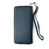 Clutch zipper combo "Bear and Fox" blue