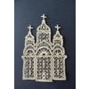 Снежинка / Snowflake / Panel "Savior-Prilutsky Cathedral"