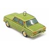 Фарфоровая мануфактура / Christmas tree toy "Moskvich 412 - light green"