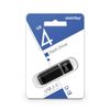 SMARTBUY / 4 GB Flash Drive, Quartz, USB 2.0, Black