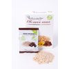 Oatmeal porridge with Jerusalem artichoke and chocolate