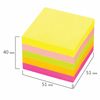 STAFF / Self-adhesive block (stickers) NEON, 51x51 mm, 400 sheets, 5 colors