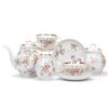 Дулёвский фарфор / Tea service "White Swan. Blossom", 27 items