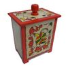 Беломорские узоры / Box wooden "Pyermogori painting" 16 cm