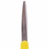 Scissors BRAUBERG "Extra" 185 mm, classic shape, ribbed rubber inserts, orange-yellow