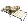 Bed folding (cot), 1900 x800 x350 mm, on slats, with mattress 50 mm, Camilla, ARNO