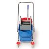 BRABIX / Chariot de ménage 2 seaux amovibles 25 l, essorage mécanique, châssis métal