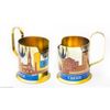 Zirconia cup holder with crystal glass in a box
