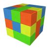 ROMANA / Romana / Soft constructor "Rubik's Cube"