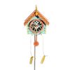 Toy Christmas tree "Clock with pendulum" 56GG64-25804 Apricot Roof