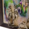 Золотая антилопа / Painting "Evening walk. Kislovodsk. Castle" with lighting