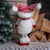 Сималенд / Interior doll "Snowman in a red cap"