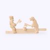 Богородская игрушка / Wooden souvenir "Lumberjacks"