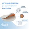 Dreams Store / Round mattress for bed Standard 73x73x9 cm (bikokos 1cm + holcon 8cm)