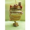Ярославская майолика / Christmas tree toy "Baba Yaga's hut"