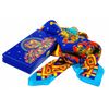 Золотая Хохлома / Silk scarf in the box "Golden Cockerel"