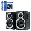 SVEN / Computer speakers SPS-619, 2.0, 2x10 W, two-way, headphone jack, volume and tone control, wooden