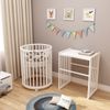 Dreams Store / Round transforming bed 8in1 Dreams Standard white