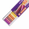 Dry pastel art BRAUBERG ART "DEBUT", 18 colors round cross-section