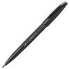 Pen-brush PENTEL (Japan) "Brush Sign Pen Extra Fine", black, blister