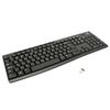 LOGITECH / Wireless keyboard K270, 104 keys + 8 additional keys, multimedia, black