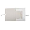 A paper folder with ties, cardboard, 40 mm, guaranteed density 380 g/m2, 4 strings, up to 350 sheets