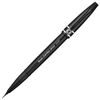 Pen-brush PENTEL (Japan) "Artist Brush Sign Pen", a line of writing: 0.5-5 mm, black
