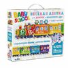 Set educational BABY SCHOOL "Merry alphabet", 33 wagons with letters, ORIGAMI