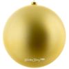 Kaemingk / Plastic ball 25 cm golden matt