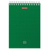 BRAUBERG  / Notebook "Monophonic", 80 sheets A5 (147x207 mm), comb, hard cardboard, cage
